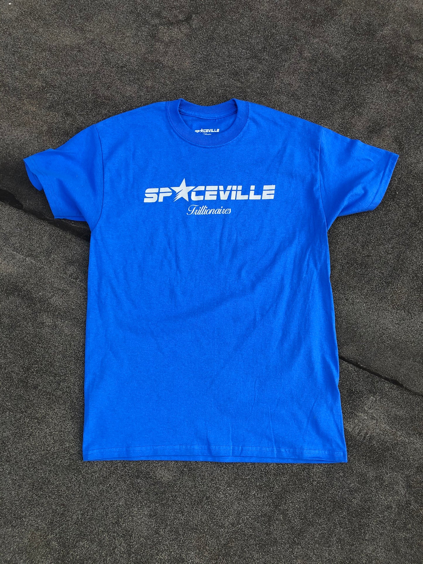 Blue & Grey Logo Tee