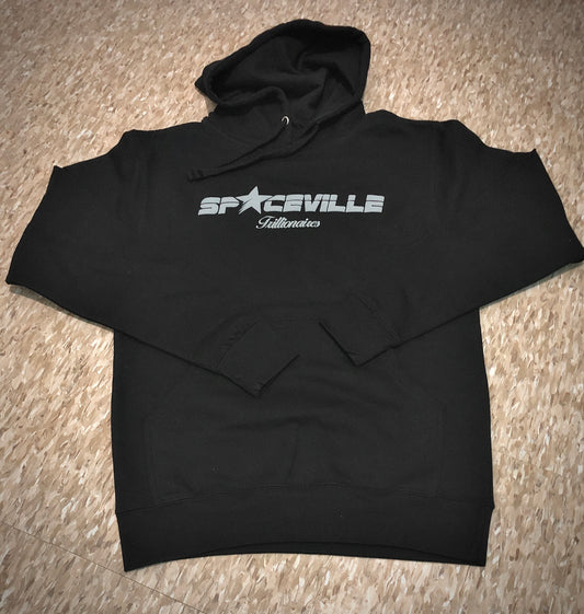 Black & Grey Logo Hoodie