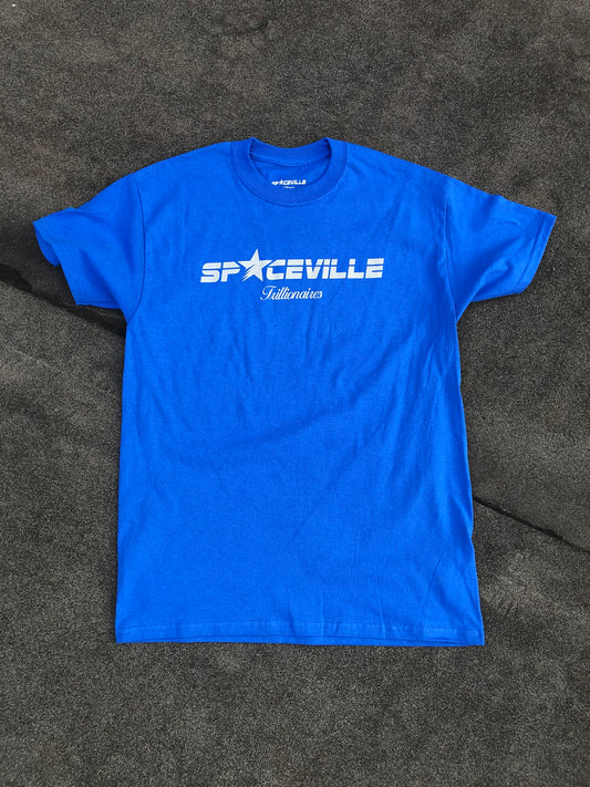 Blue & Grey Logo Tee